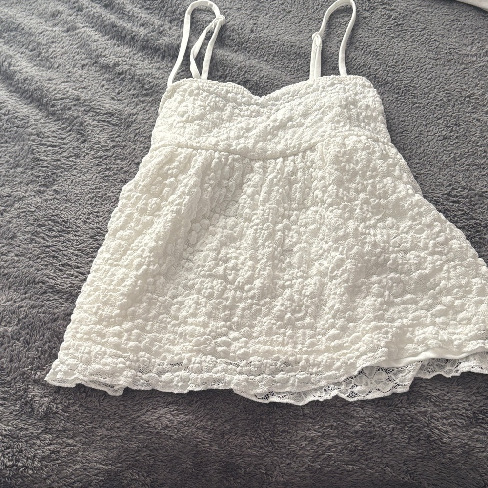 White Lace Top
